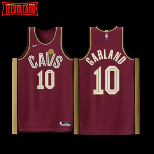 Cleveland Cavaliers Darius Garland Icon Edition Maroon Jersey