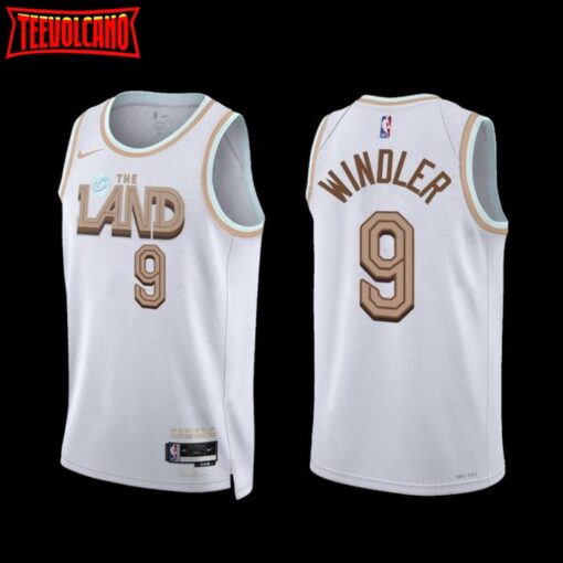 Cleveland Cavaliers Dylan Windler 2022-23 City Edition Jersey White