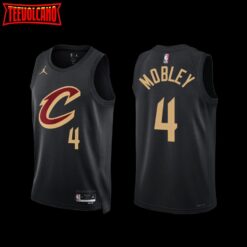 Cleveland Cavaliers Evan Mobley 2022-23 Statement Edition Jersey Black