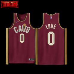 Cleveland Cavaliers Kevin Love Icon Edition Maroon Jersey