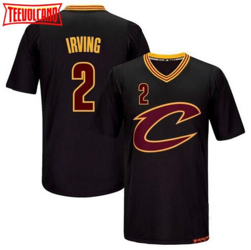 Cleveland Cavaliers Kyrie Irving Black Throwback Jersey