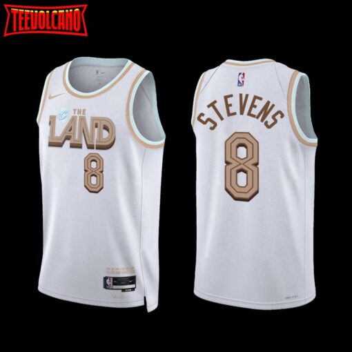 Cleveland Cavaliers Lamar Stevens 2022-23 City Edition Jersey White