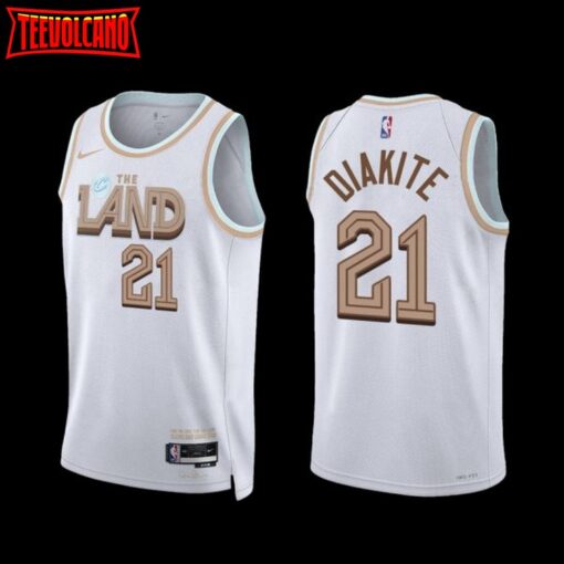 Cleveland Cavaliers Mamadi Diakite 2022-23 City Edition Jersey White