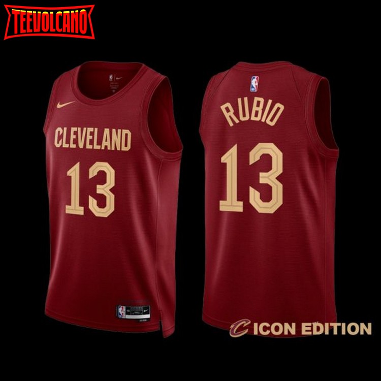 Ricky Rubio - Cleveland Cavaliers - Game-Worn Icon Edition Jersey - 2022-23  NBA Season