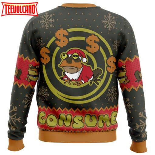 Consume Futurama Ugly Christmas Sweater