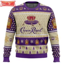 Crown Royal Whiskey Ugly Christmas Sweater