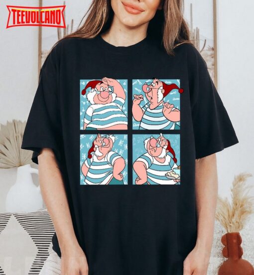 Cute Smee Portrait Shirt, Disney Peter Pan Smee Retro T-Shirt