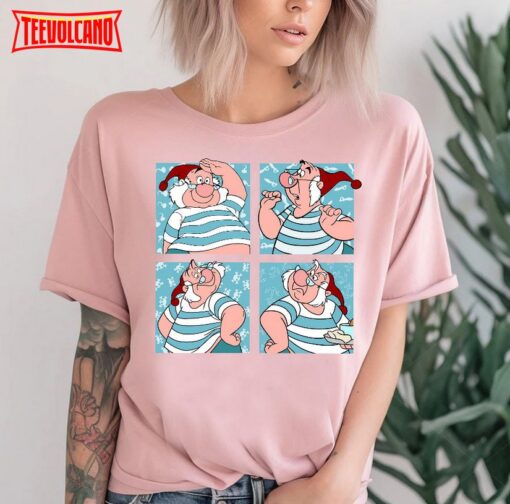 Cute Smee Portrait Shirt, Disney Peter Pan Smee Retro T-Shirt