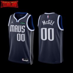 Dallas Mavericks JaVale McGee 2022-23 Statement Edition Jersey Navy