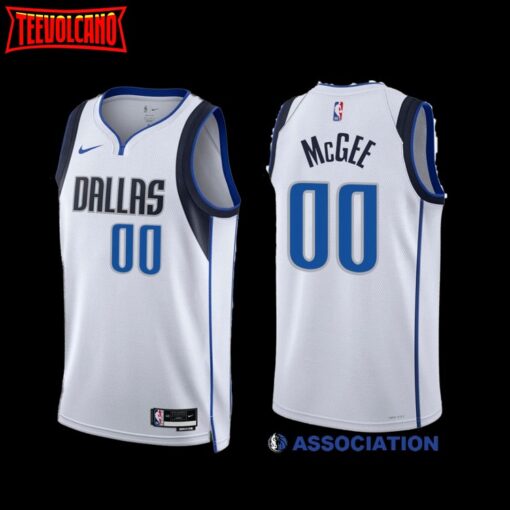 Dallas Mavericks JaVale McGee 2022-23 White Association Edition Jersey