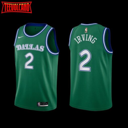 Dallas Mavericks Kyrie Irving 2022-23 Classic Edition Jersey Green