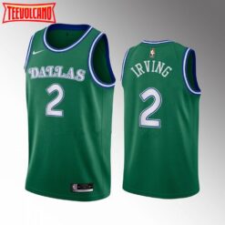 Dallas Mavericks Kyrie Irving Green Classic Edition Jersey