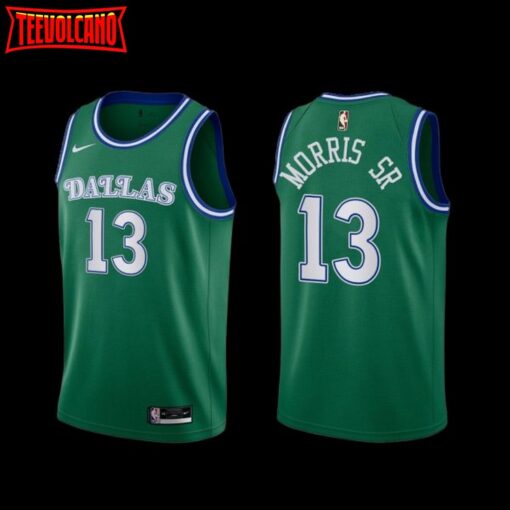 Dallas Mavericks Markieff Morris 2022-23 Classic Edition Jersey Green