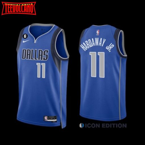 Dallas Mavericks Tim Hardaway Jr. 2022-23 Icon Edition Jersey Royal