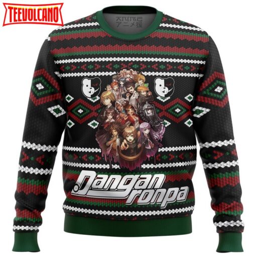 Danganronpa Alt Ugly Christmas Sweater