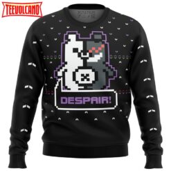 Danganronpa Monokuma Despair Ugly Christmas Sweater