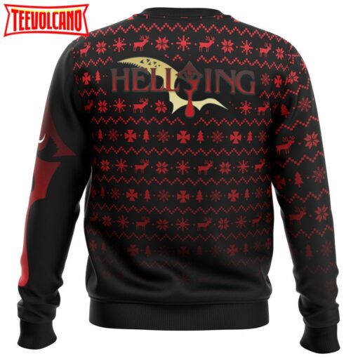 Dark Fanstasy Alucard Hellsing Ugly Christmas Sweater