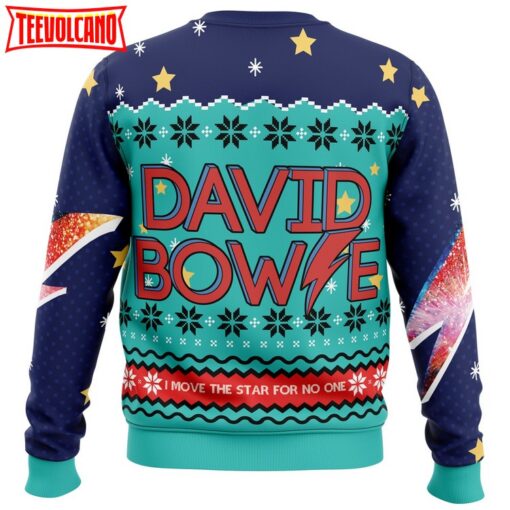 David Bowie Ugly Christmas Sweater