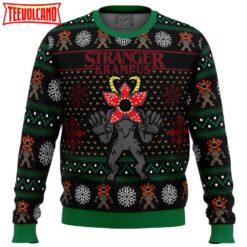 Demogorgon Stranger Krampus Stranger Things Ugly Christmas Sweater