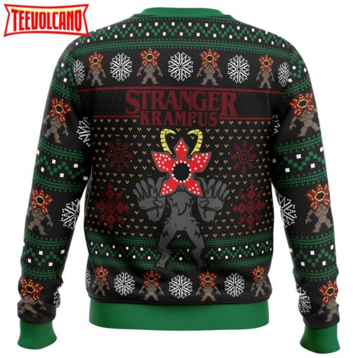 Demogorgon Stranger Krampus Stranger Things Ugly Christmas Sweater