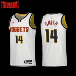 Denver Nuggets Ish Smith 2022-23 Association Edition Jersey White