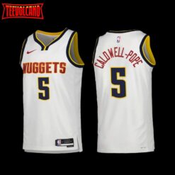 Denver Nuggets Kentavious Caldwell-Pope 2022-23 Association Edition Jersey White