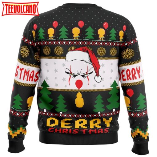 Derry Pennywise Christmas Ugly Christmas Sweater