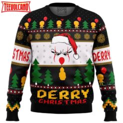 Derry Pennywise Christmas Ugly Christmas Sweater