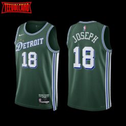 Detroit Pistons Cory Joseph 2022-23 City Edition Jersey Green
