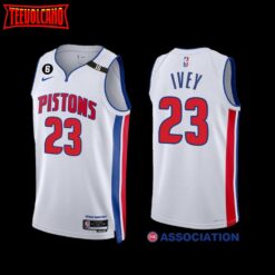 Detroit Pistons Jaden Ivey 2022-23 Association Edition Jersey White