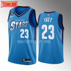 Detroit Pistons Jaden Ivey 2023 NBA Rising Stars Blue Jersey