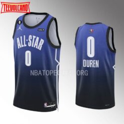 Detroit Pistons Jalen Duren 2023 NBA All-Star Draft Blue Jersey