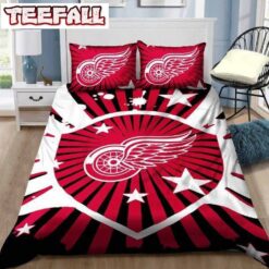 Detroit Red Wings Bedding Set Sleepy Halloween And Christmas Sale