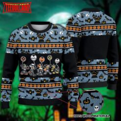 Disney Halloween Christmas 3D Ugly Sweater