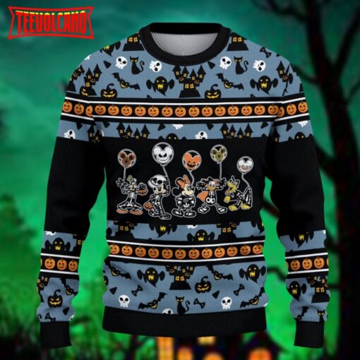 Disney Halloween Christmas 3D Ugly Sweater