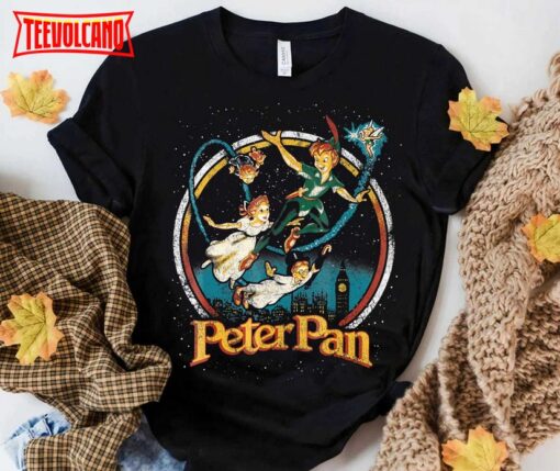 Disney Peter Pan Group London Flyin Graphic Shirt