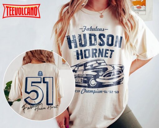 Doc Hudson Shirt, Disney Cars Shirt, Fabulous Hudson Hornet Shirt