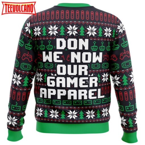 Don We Now Our Gamer Ugly Christmas Sweater