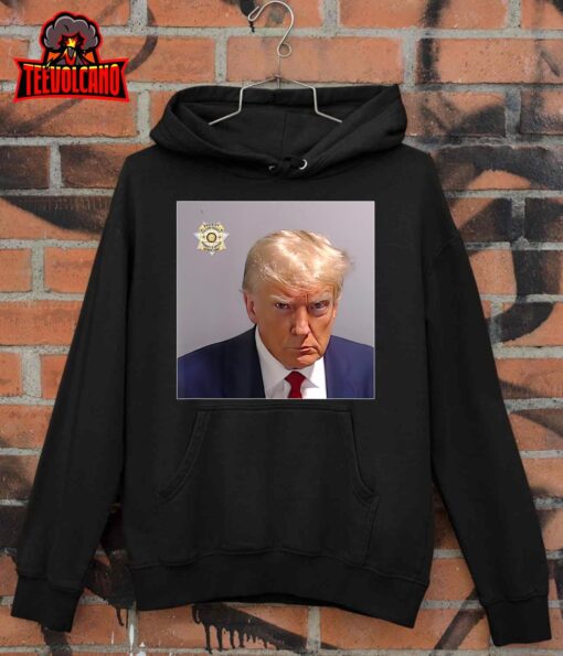 Donald Trump Mugshot  Lock Him Up Official Trump Mug Shot T-Shirt