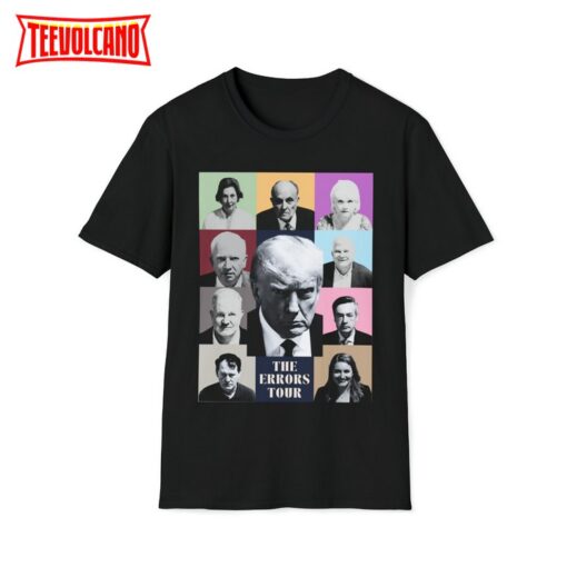 Donald Trump Mugshot Taylor Swift Eras Tour Parody Shirt