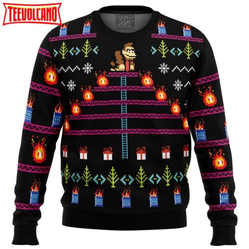 Donkey Kong Ugly Christmas Sweater