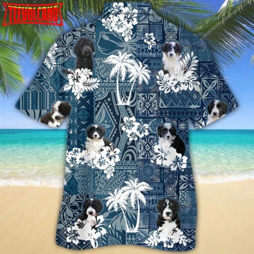 Doodle Hawaiian Shirt, Hawaiian Dog Shirt, Animal Hawaii Summer Beach Shirts