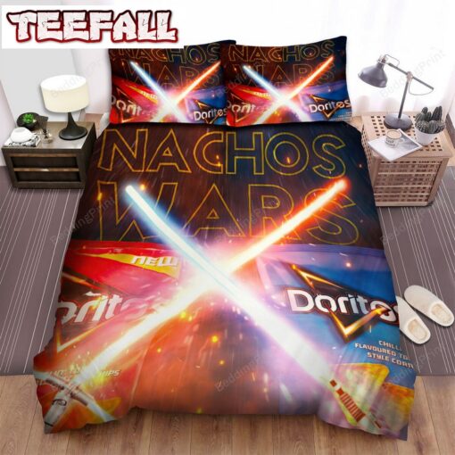 Doritos The Nachos Wars Bed Sheets Duvet Cover Bedding Sets