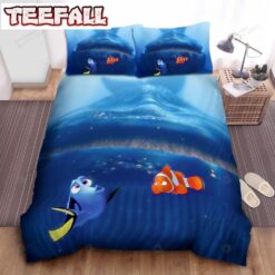 Dory And Marlin And The Giant Whale From Finding Nemo Bedding Sets