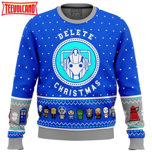 Dr Who Dalek Ugly Christmas Sweater