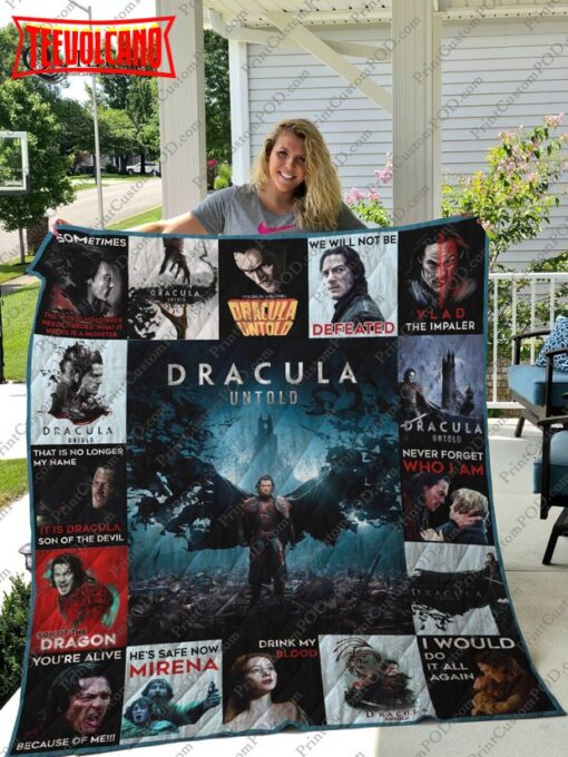 Dracula Untold 3D Customized Quilt Blanket