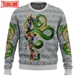 Dragonball Z Play with the Dragon Ugly Christmas Sweater