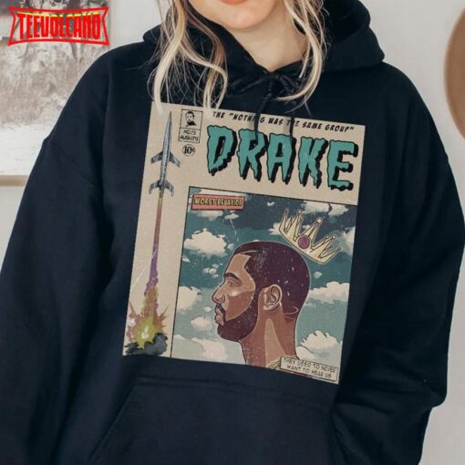 Drake Comic Book Art Nothing Was The Same Album World Tour T Shirt