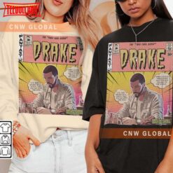 Drake Comic Merch Book Art Doing It Wrong Drake Take Care Album T Shirt