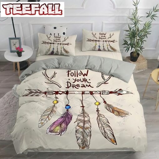 Dreamcatcher Vintage Feather Pattern Bedding Sets